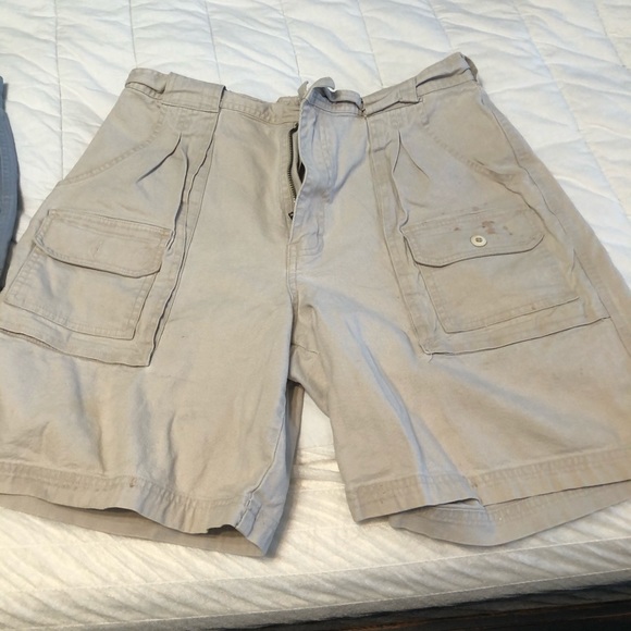 Cabela’s shorts  khaki pair and blue pair Size 12 - Picture 2 of 7